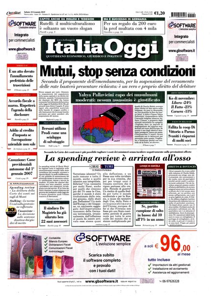 Italia oggi : quotidiano di economia finanza e politica